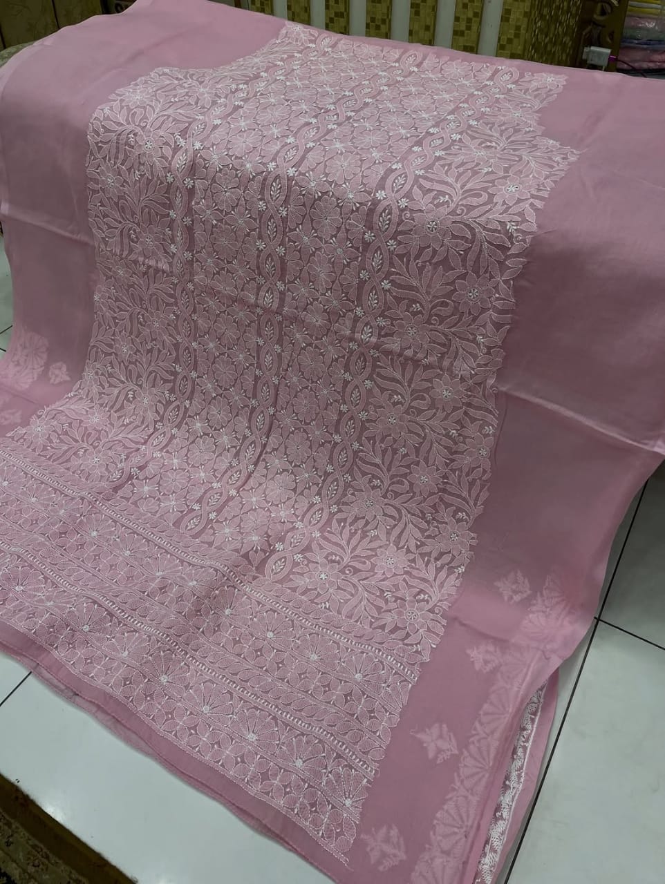 Tea Pink Plain Indian Chicken Kaari Shirt